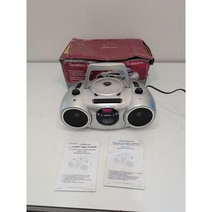 Durabrand Boom Box Radio CD Cassette CD-2036 Fully Tested With Original Box